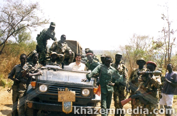 SPLM troops